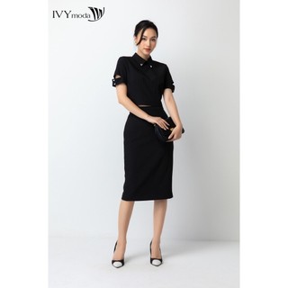Chân váy bút chì basic IVY moda MS 31M6601