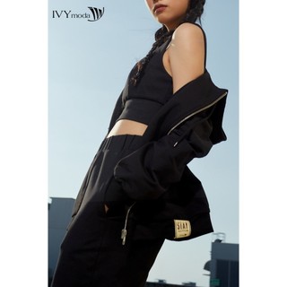 Quần jogger thun nữ IVY moda MS 22B8996