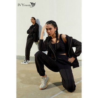 Quần jogger thun nữ IVY moda MS 22B8996