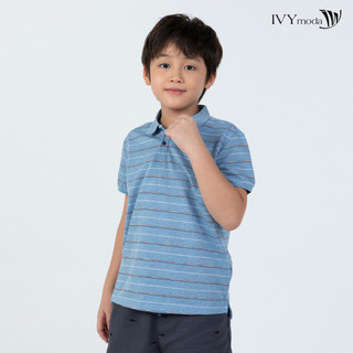Áo polo kẻ bé trai ivy moda ms 57k1343