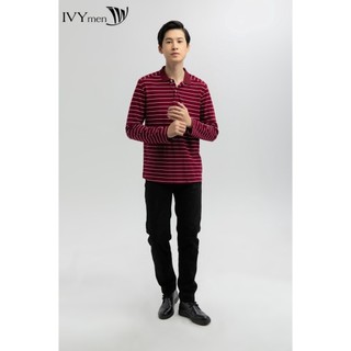 Áo thun nam kẻ cổ bo ivy moda ms 58e2845