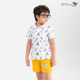 Áo thun polo Tom&Jerry bé trai IVY moda MS 57K1216