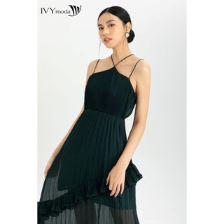 Đầm dập ly dây kiểu IVY moda MS 45S2540