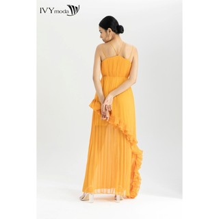 Đầm dập ly dây kiểu IVY moda MS 45S2540