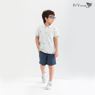 Áo thun cổ đức bé trai ivy moda ms 57k1249