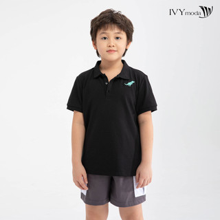 Áo thun polo bé trai IVY moda MS 57K1255