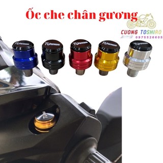 ốc che chân gương TU lắp trang trí xe máy gắn cho các dòng xe như wave, excite, winner, Ab, sirius ....