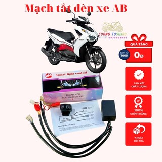Bộ mạch tắt mở đèn kèm công tắc passing cho xe AB AirBlade full Giắc Cắm bảo hành 1 năm