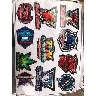 Sticker dán xe máy club 141 dán điện thoại, dán xe đạp, dán laptop