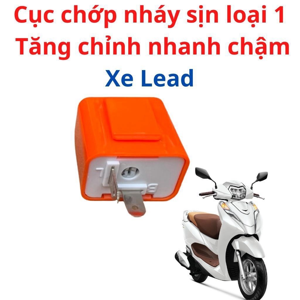 Cục chớp nháy xi nhan điện tử lắp xe lead hàng loại 1 nháy siêu nhanh bảo hành 1 năm từ 30-250 lần/ 