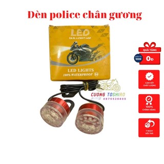 Đèn led nháy nhiều chế độ lắp chân gương cho mọi dòng xe xanh lá, dương, đỏ loại xịn chống nước tuyệt đối