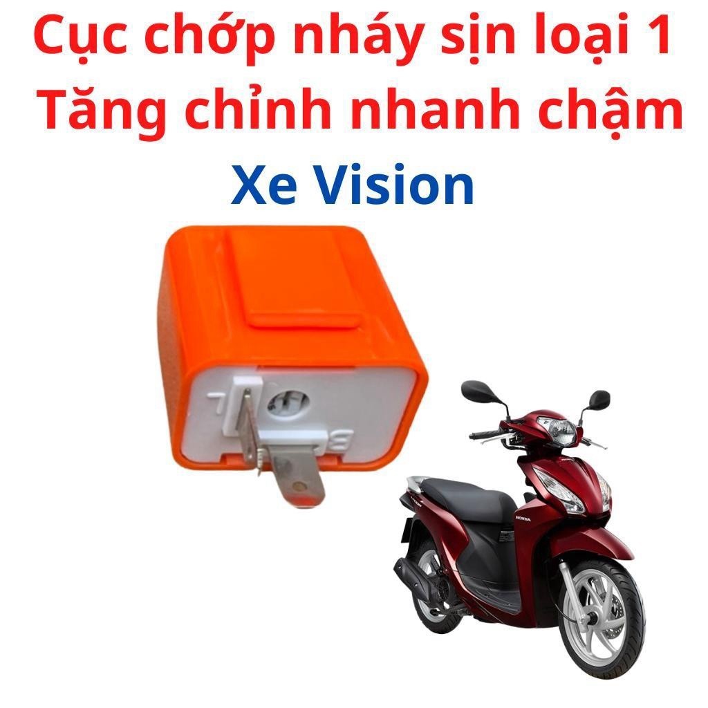 Cục chớp nháy xi nhan điện tử lắp xe vision hàng loại 1 nháy siêu nhanh bảo hành 1 năm từ 30-250 lần