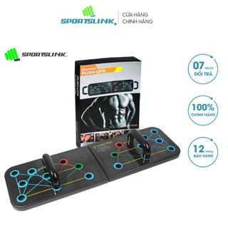 Dụng cụ hít đất, chống đẩy đa năng 10 in 1 Sportslink push up gymlink sk0102