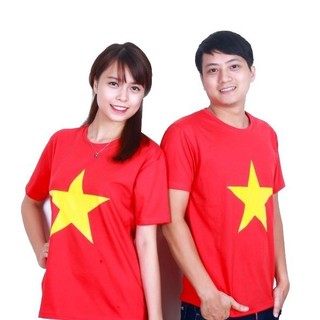 Áo thun cổ động lá cờ việt nam Sportslink
