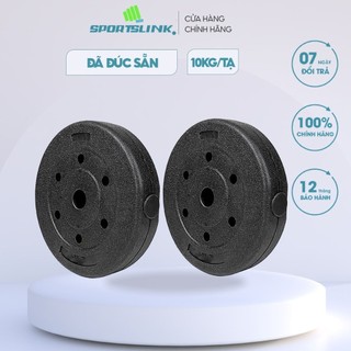 Bộ 2 Tạ Miếng Nhựa 10kg Sportslink