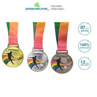 Huy chương bóng đá Sportslink dây 7 màu