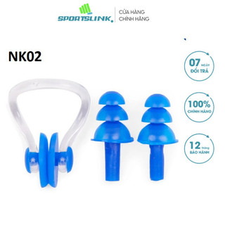 Nhét tai và kẹp mũi khi bơi Sportslink