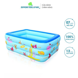 Bể bơi phao hồ Sportslink hình chữ nhật 3 tầng 2m6