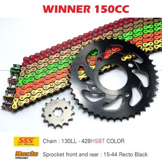 Nhông sên dĩa Winner sên màu 10 ly , dĩa Recto