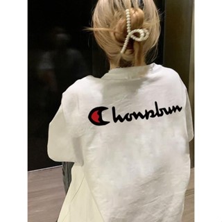 ÁO Trắng Áo phông nữ form rộng thư in hình  cổ tròn áo thun cotton  SU  tay lỡ girl phố UT