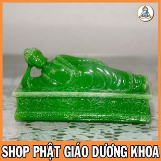 Gieo duyên tượng Đức Phật thích ca nhập niết.bàn ngang 10cm có 3 màu