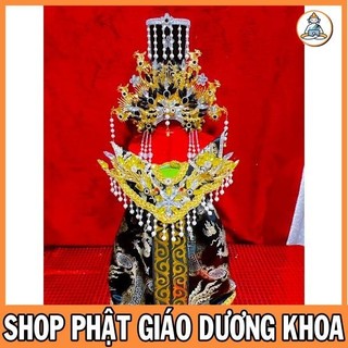 Có sẵn, bộ áo mão mẹ diêu trì cho tượng 35cm đến 40cm cực đẹp - hàng cao cấp