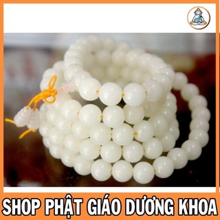 Dây chuỗi nhựa dạ quang 108 hạt có nhiều cỡ ly 8ly 10ly 12ly