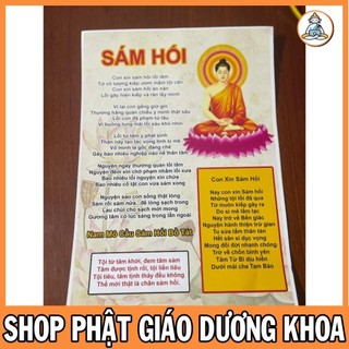 To33 - tờ sám hối, khổ a4 cứng rất đẹp