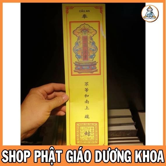 Sớ Cầu An Cầu Siêu & cúng sao