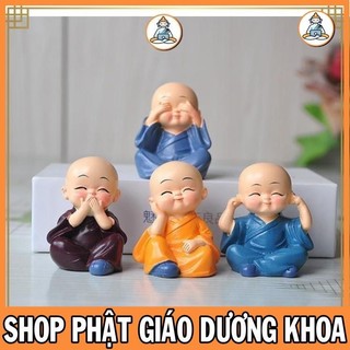 Bộ tượng 4 chú tiểu tứ không