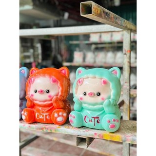 Cừu con cute dễ thươngg mẫu mới 2024, heo đất tiết kiệm cừu kute - ps59