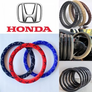 Bọc vô lăng Honda CRV, Brio, BRV, HRV, Accord, City, Jazz, Odyssey - 38cm