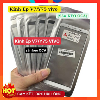 Mặt kính ép vivo V7/Y75,keo OCA