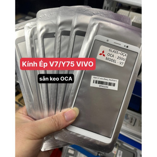 Mặt kính ép vivo V7/Y75,keo OCA