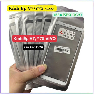 Mặt kính ép vivo V7/Y75,keo OCA