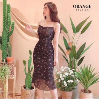 Đầm Body Nữ Hai Dây Lưới Hoa Dáng Dài Quyến Rũ GAR6902 (Hỏa Tốc)