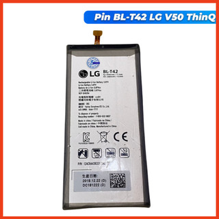 Pin bl-t42 lg v50 thinq, pin bóc máy tốt