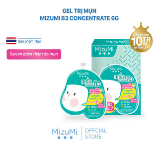MizuMi Serum Giảm Thâm Mụn B3 Acne Concentrate Serum 6g