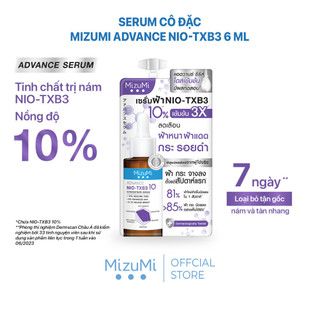 MizuMi Serum Cô Đặc Giảm Thâm Nám Advance Nio-TXB3 Concentrate Serum 6ml Tranexamic, Niacinamide