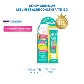 MizuMi Serum Giảm Thâm Mụn B3 Acne Concentrate Serum 13g Niacinamide + Zinc PCA