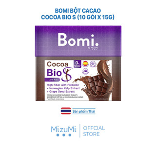  Bomi bột cacao Cocoa Bio S  10 x 15g  