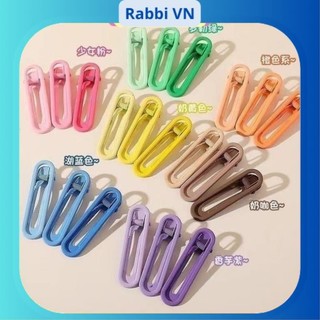 Kẹp Tóc mỏ vịt dài nhiều màu sắc dễ thương