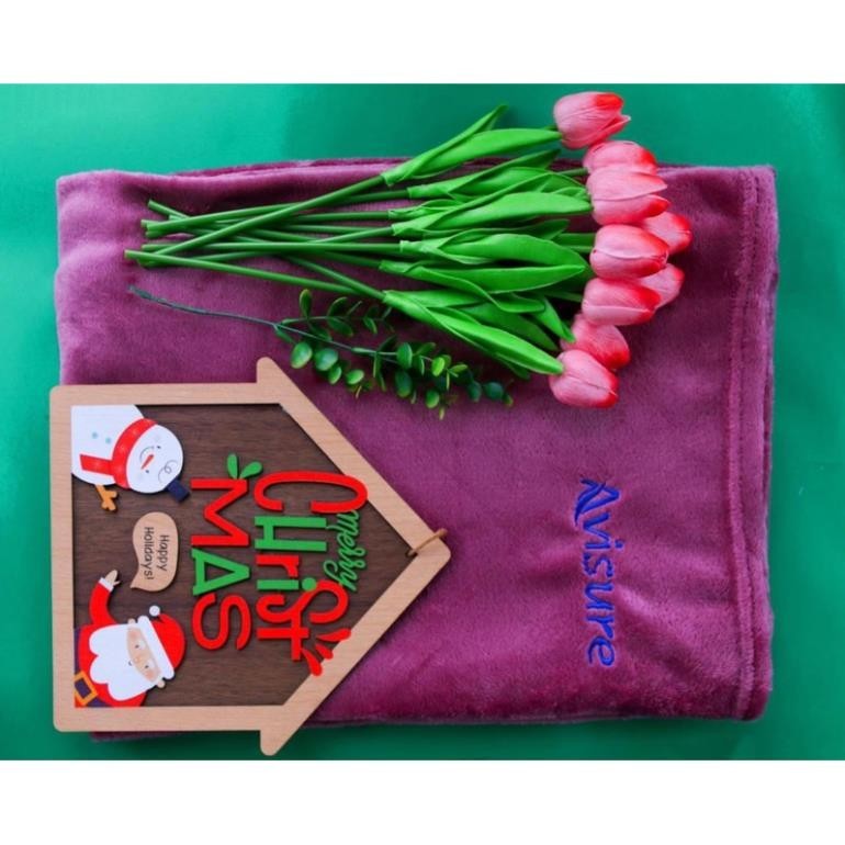 Chăn đa năng Avisure cho bé mềm mịn dùng làm khăn quấn bé , khăn tắm lau bé