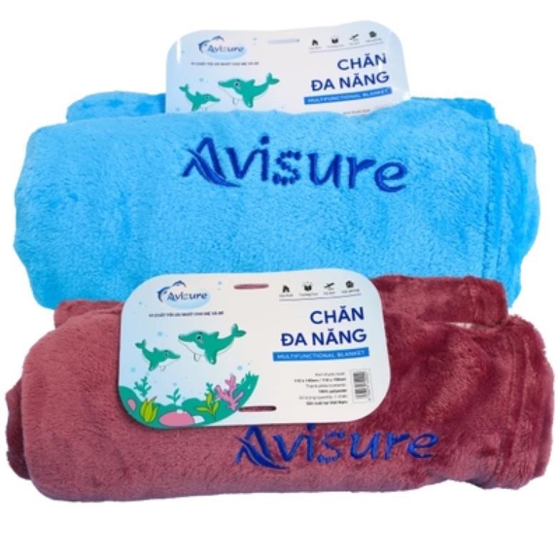 Chăn đa năng Avisure cho bé mềm mịn dùng làm khăn quấn bé , khăn tắm lau bé