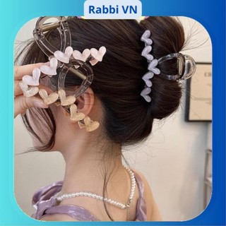 Kẹp tóc hình trái tim phiên bản Hàn Quốc