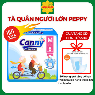 [Deal hời] Tã quần người lớn Canny size M8, L7, XL7 miếng siêu mềm, siêu thấm hút