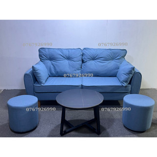 Bàn trà d60cm mặt kính, bàn sofa tròn cao cấp - mặt kính cường lực - bh 12 tháng