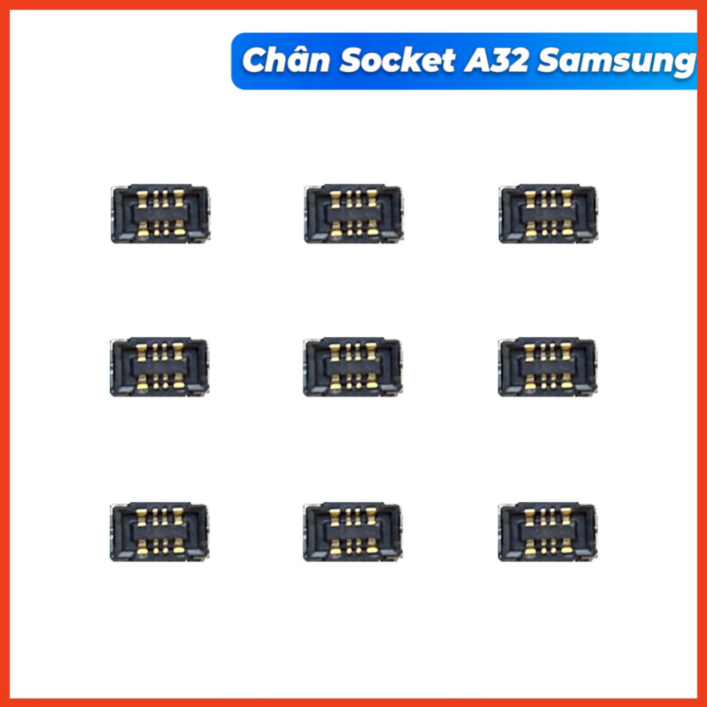 Chân socket trên main a32 samsung