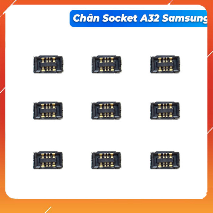 Chân socket trên main a32 samsung ,mới về