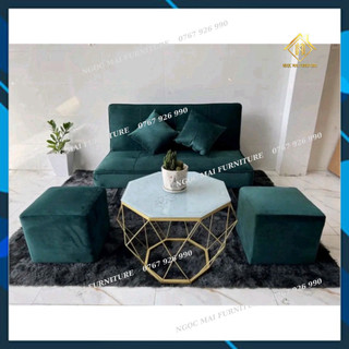 Combo Sofa 1m2 Mini 6 Món tiết kiệm diện tích - thương hiệu Ngọc Mai furniture